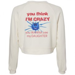 Women's Raglan Pullover Fleece