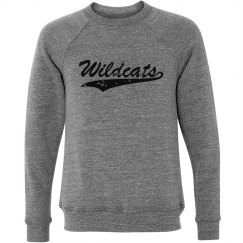 Wildcats black crewneck