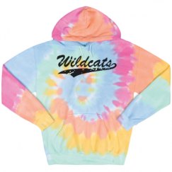 Unisex Tie-Dye Fleece Hoodie