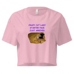 Ladies Festival Cali Crop Top Tee