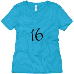 Ladies Relaxed Fit V-Neck Tee
