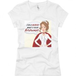 Ladies Slim Fit Basic Promo Jersey Tee