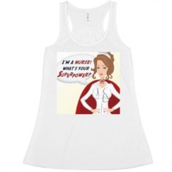 Ladies Flowy Racerback Tank