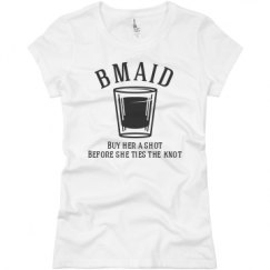 Ladies Slim Fit Basic Promo Jersey Tee