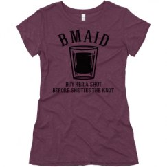 Ladies Slim Fit Super Soft Triblend Tee