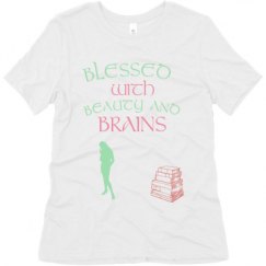 Ladies Relaxed Fit Super Soft Triblend Tee