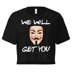 Ladies Festival Cali Crop Top Tee