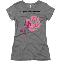 Ladies Slim Fit Super Soft Triblend Tee