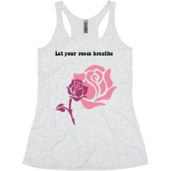 Ladies Slim Fit Super Soft Racerback Triblend Tank