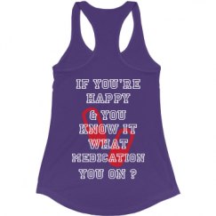 Ladies Slim Fit Racerback Tank Top