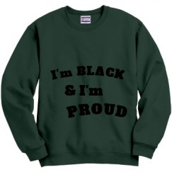 Unisex Film and Foil Crewneck Sweatshirt