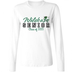 Ladies Relaxed Fit Basic Long Sleeve Tee