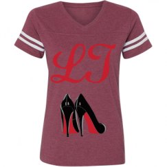 Ladies Relaxed Fit Vintage Sports Tee