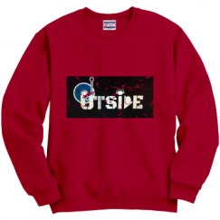 Unisex Film and Foil Crewneck Sweatshirt