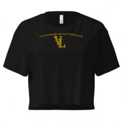 Ladies Festival Cali Crop Top Tee