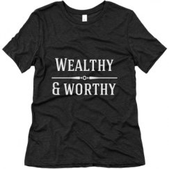 Ladies Relaxed Fit Super Soft Triblend Tee