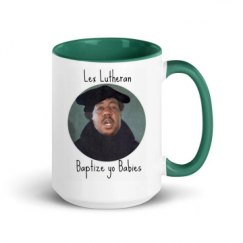 15oz Ceramic Mug with Color Inside