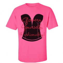 Unisex Ultra Cotton Safety Neon Crewneck Tee