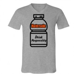 Unisex V-Neck Jersey Tee