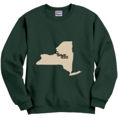 Unisex Film and Foil Crewneck Sweatshirt