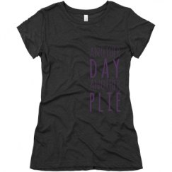 Ladies Slim Fit Super Soft Triblend Tee
