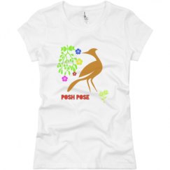 Ladies Slim Fit Basic Promo Jersey Tee