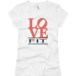 Ladies Slim Fit Basic Promo Jersey Tee