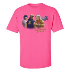 Unisex Ultra Cotton Safety Neon Crewneck Tee