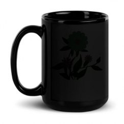 15oz Black Glossy Mug