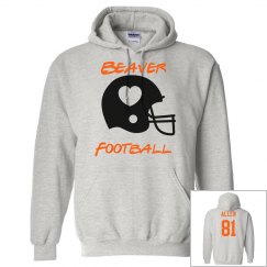 Beaver Football Hoodie