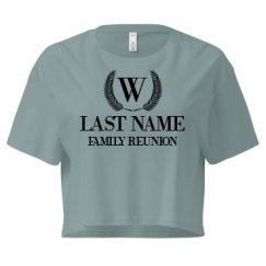 Ladies Festival Cali Crop Top Tee