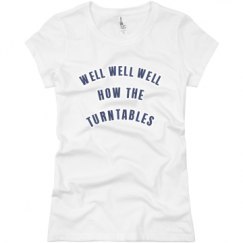 Ladies Slim Fit Basic Promo Jersey Tee