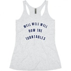 Ladies Slim Fit Super Soft Racerback Triblend Tank