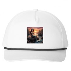 Snapback Five-Panel Rope Hat