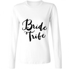 Ladies Relaxed Fit Basic Long Sleeve Tee