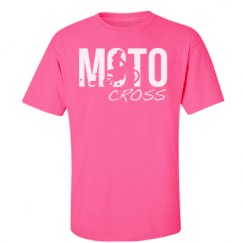 Unisex Ultra Cotton Safety Neon Crewneck Tee