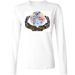 Ladies Relaxed Fit Basic Long Sleeve Tee