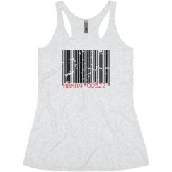 Ladies Slim Fit Super Soft Racerback Triblend Tank