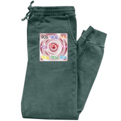 Pigment-Dyed Fleece Pants