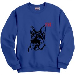 Unisex Film and Foil Crewneck Sweatshirt