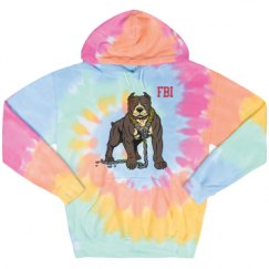 Unisex Tie-Dye Fleece Hoodie