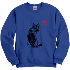 Unisex Film and Foil Crewneck Sweatshirt