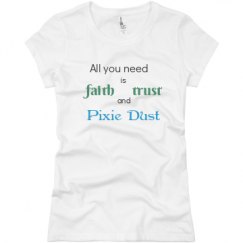 Ladies Slim Fit Basic Promo Jersey Tee