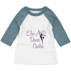 Toddler 3/4 Sleeve Raglan Tee