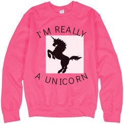 Really A Unicorn Sweater