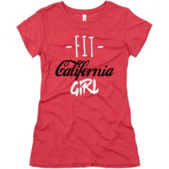 Ladies Slim Fit Super Soft Triblend Tee