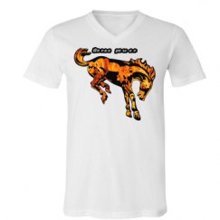 Unisex V-Neck Jersey Tee