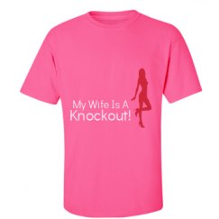 Unisex Ultra Cotton Safety Neon Crewneck Tee