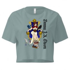 Ladies Festival Cali Crop Top Tee