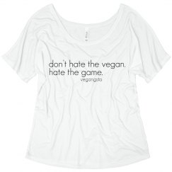 hate the game... simple tee